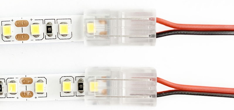 2-pin connectors on single-color SMD LED strips