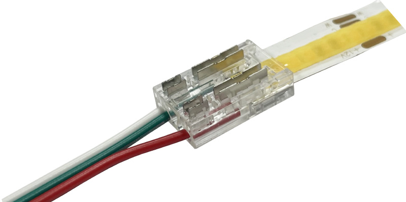 3-pin connector on a CCT COB LED strip